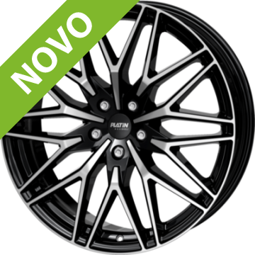 ALU Platišče PLATIN P 123 7,5x18 Črno polirano PLATIŠČA